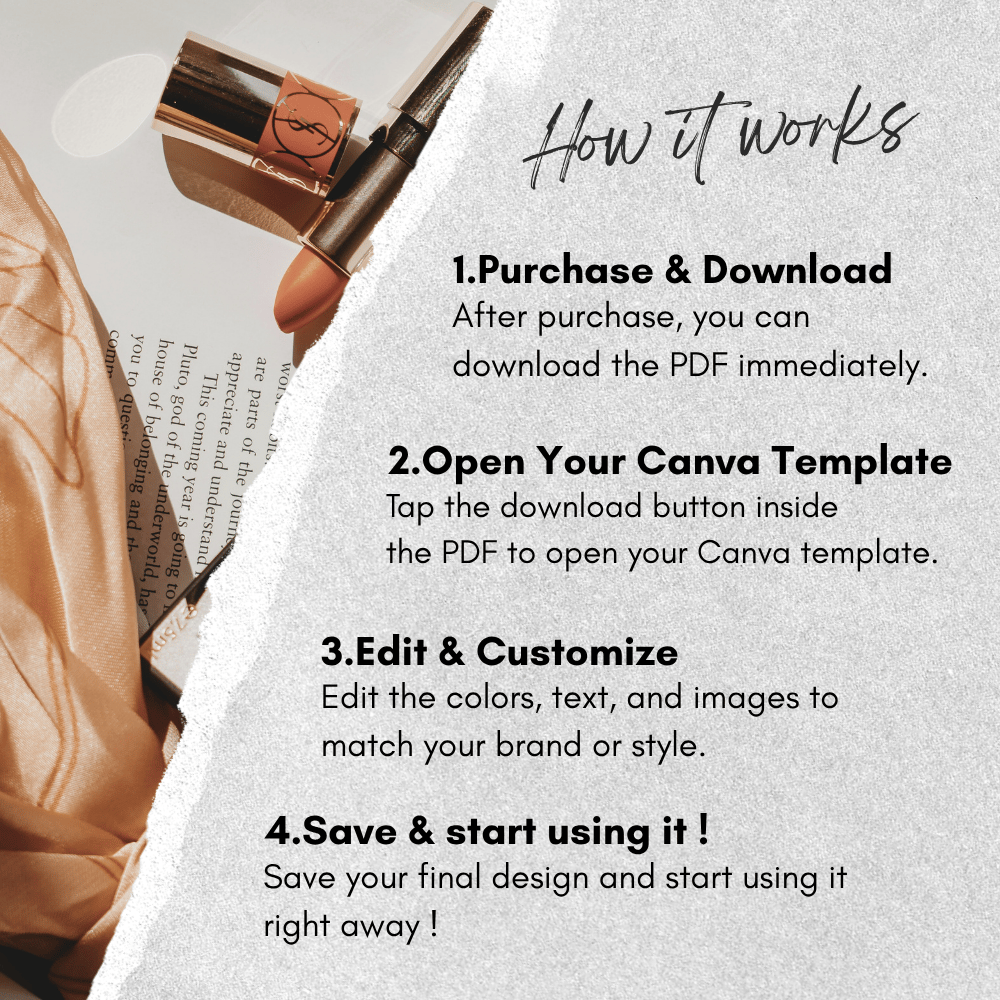 20 Fashion Social Media Templates - Instagram Posts Canva Editable - Payhip