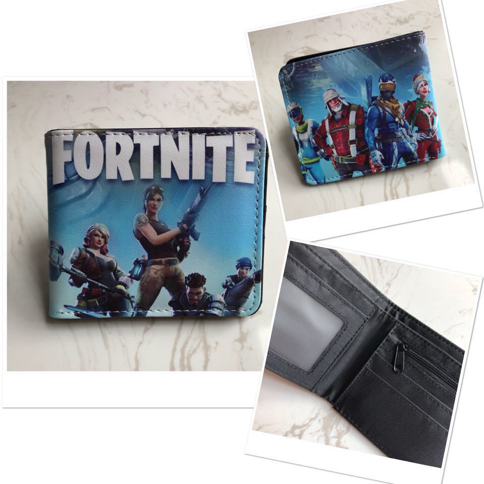 PRE2019176 Battle Royale-style wallet with high-quality PU leather finish.