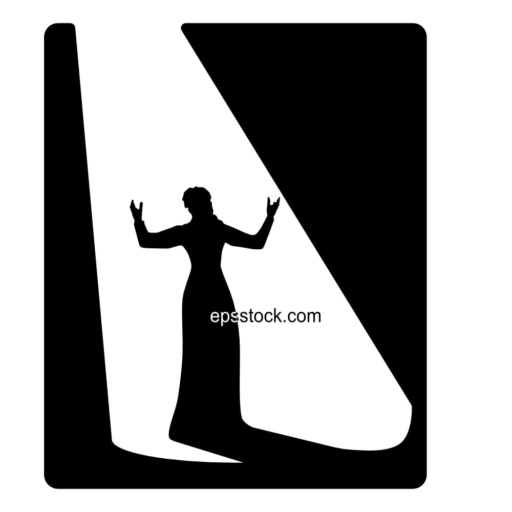 opera singer on stage