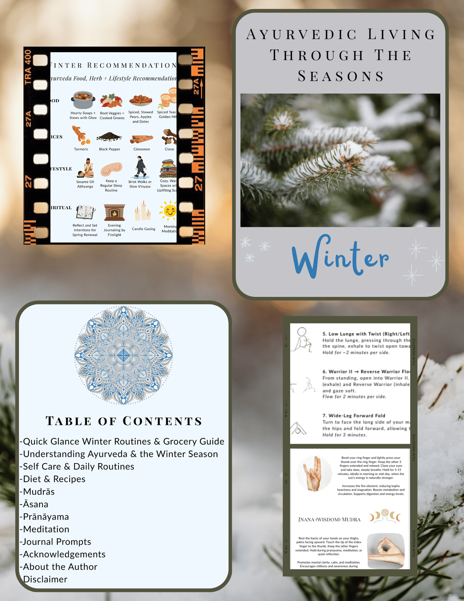 Winter Ar Ritual Winter: Ayurvedic Living Through the Seasons - Payhip