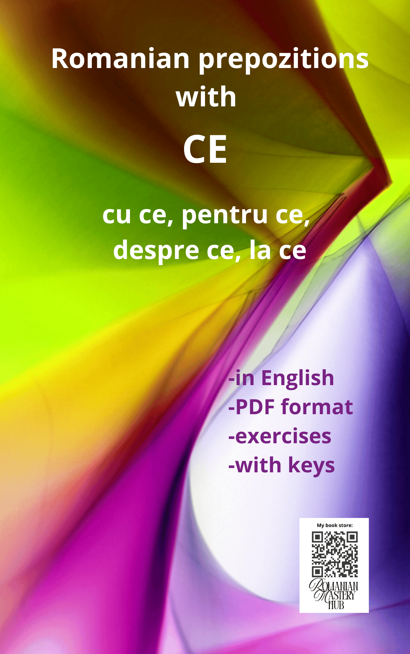 Romanian Prepositions with “ce” - Payhip