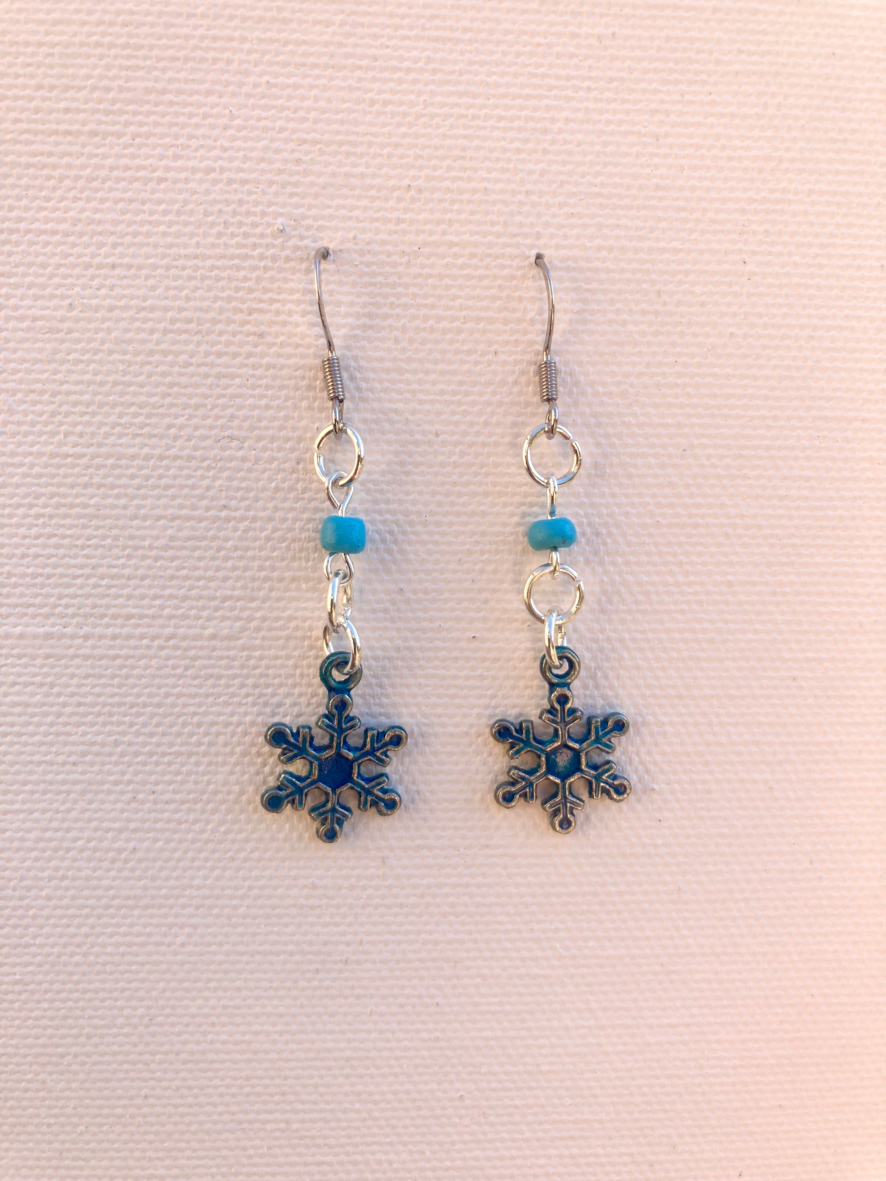 Snowflake Earrings - Payhip