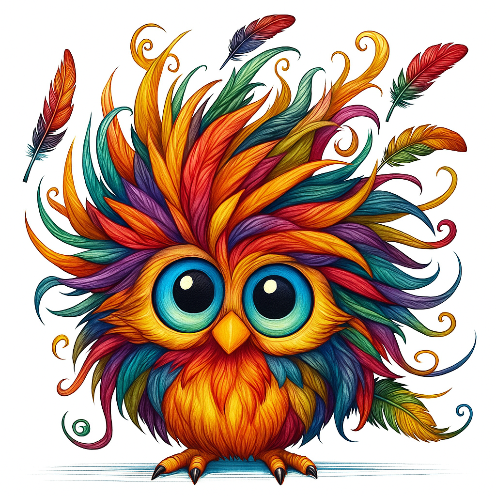 Crazy Bird Coloring Adventure Coloring Pages