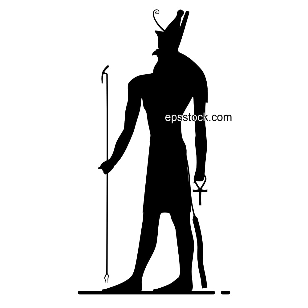 Ancient egypt god horus