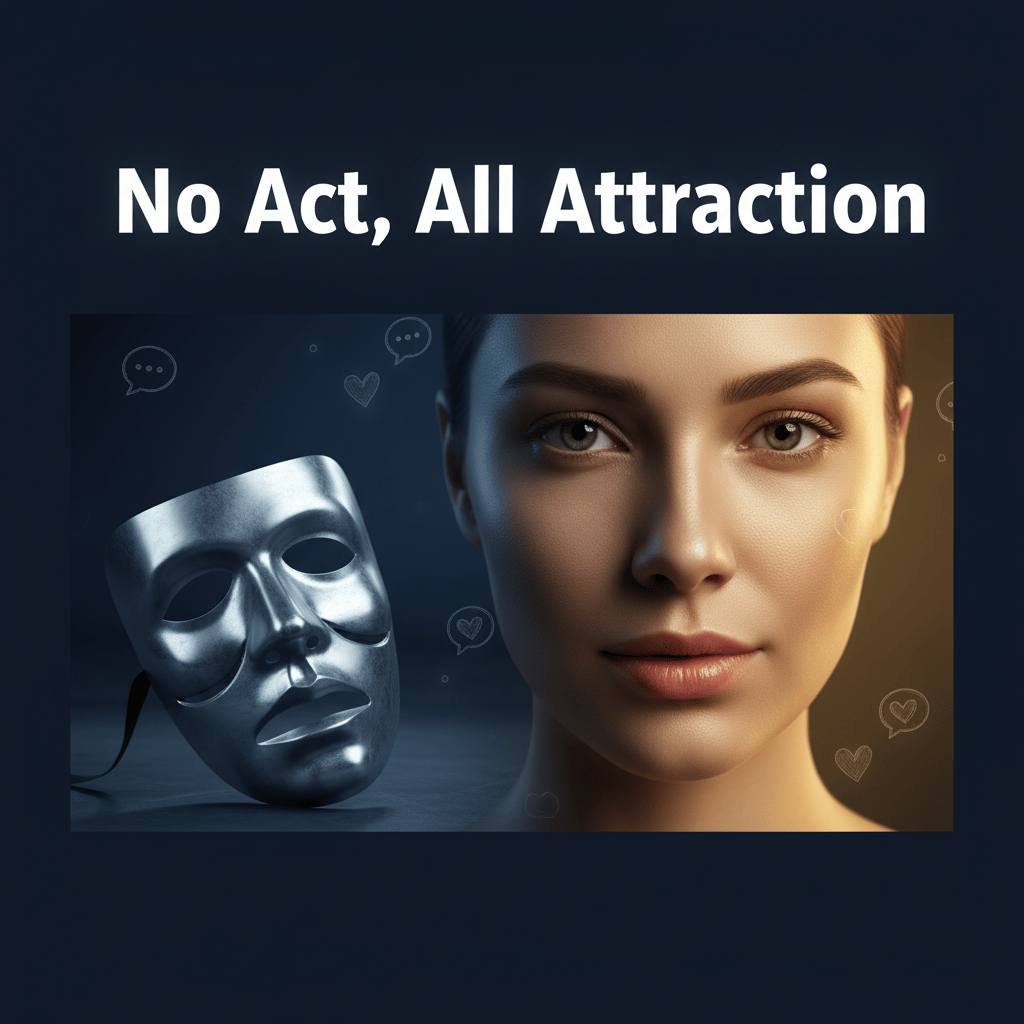 No Act, All Attraction: How to Get Matches Without Pretending to Be Perfect