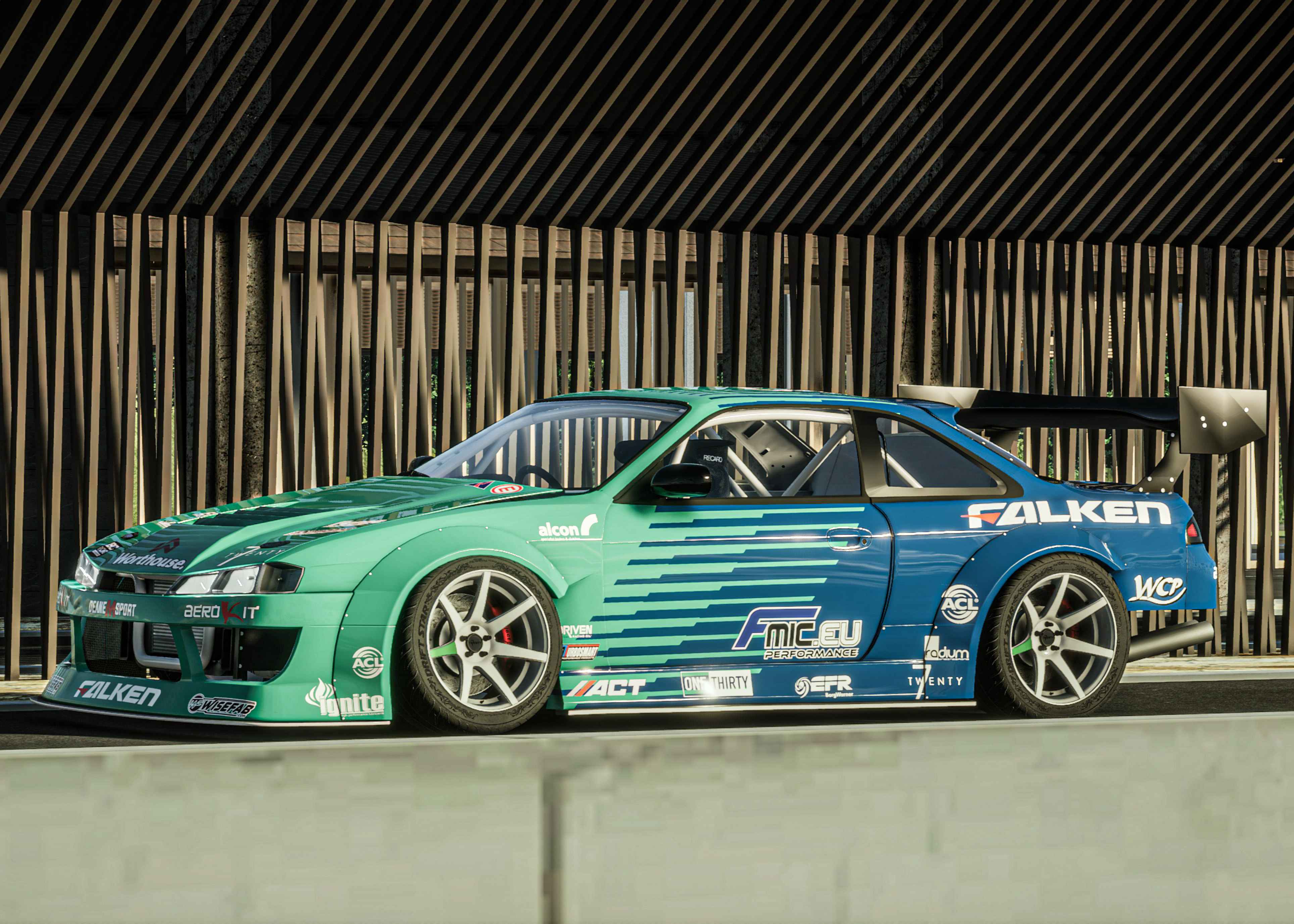 Jake S14 CarX - Nissan S14 James Deane Replica