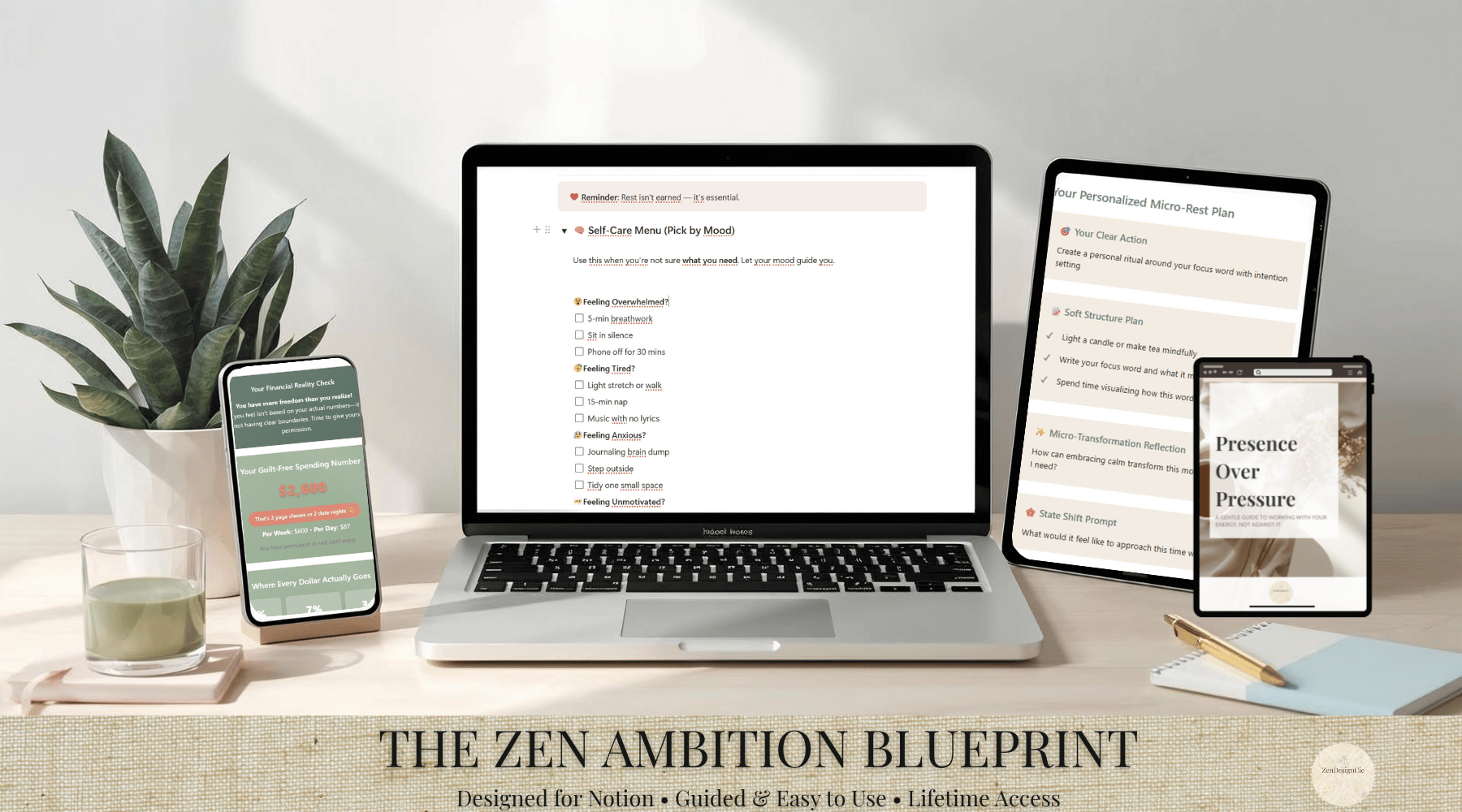 The Zen Ambition Blueprint — Powered by R.E.S.T.™ - Payhip