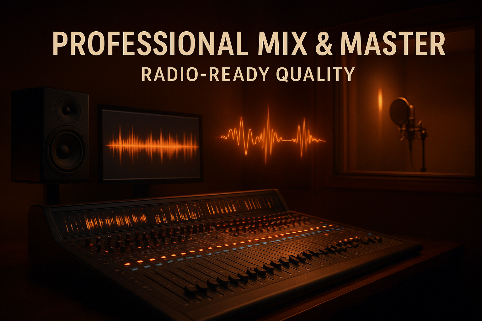 Professional Mix & Master (Radio-Ready Quality)