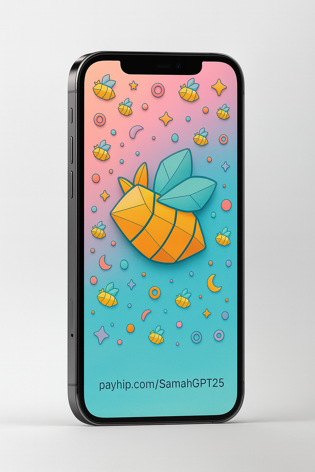 Kawaii Origami Trio – Cute Pastel Phone Wallpaper Bundle