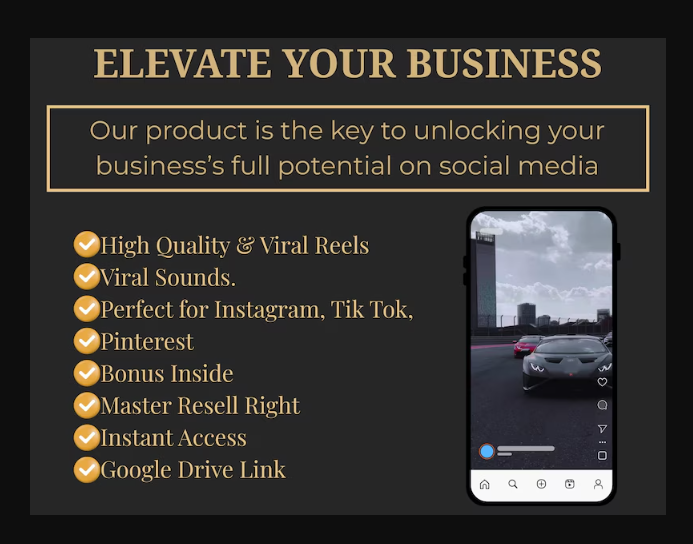 15,000+ Viral Luxury Video Reels Bundle (4K) for Faceless Content: luxury video reels, viral videos bundle, faceless content, luxury lifestyle clips, aesthetic videos, short-form video content, social media reels.