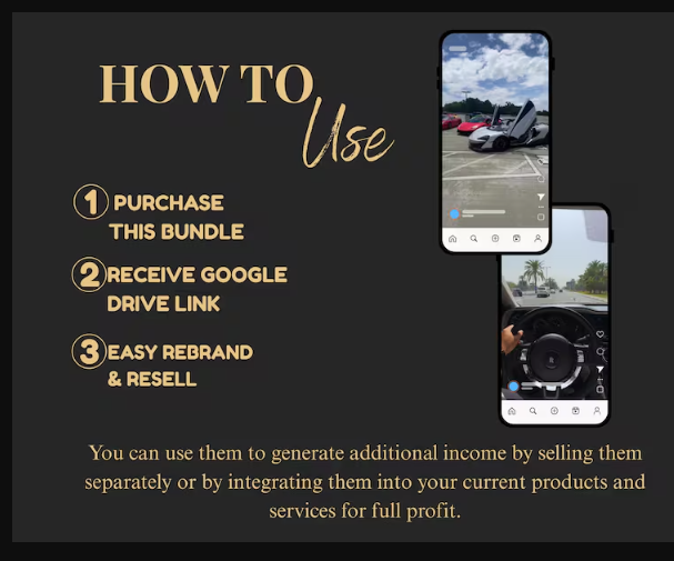 15,000+ Viral Luxury Video Reels Bundle (4K) for Faceless Content: luxury video reels, viral videos bundle, faceless content, luxury lifestyle clips, aesthetic videos, short-form video content, social media reels.