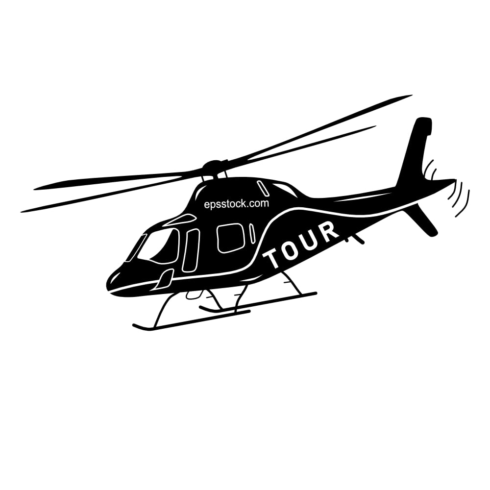 tourist light helicopter tour