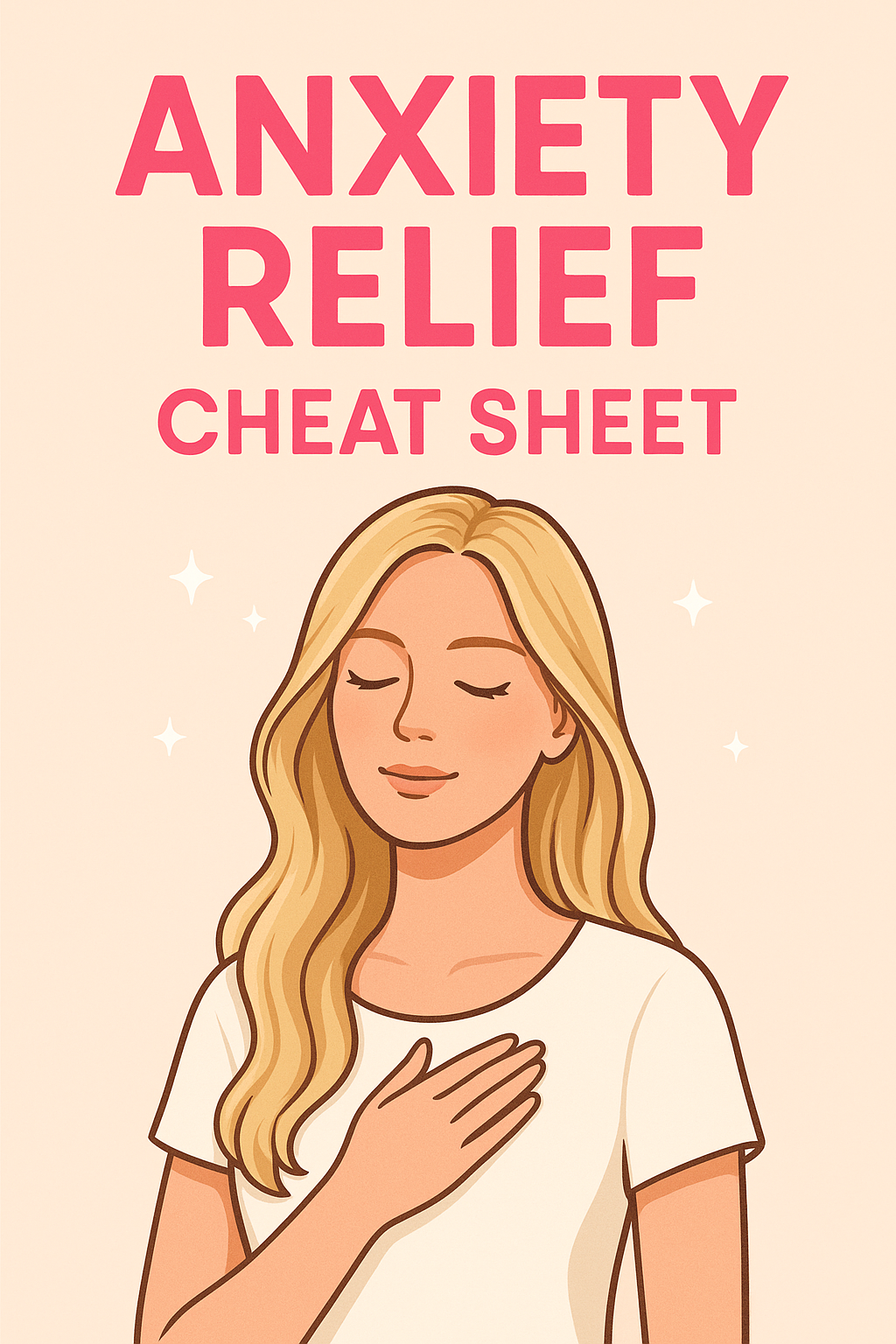 Anxiety Relief Cheat Sheet - Payhip
