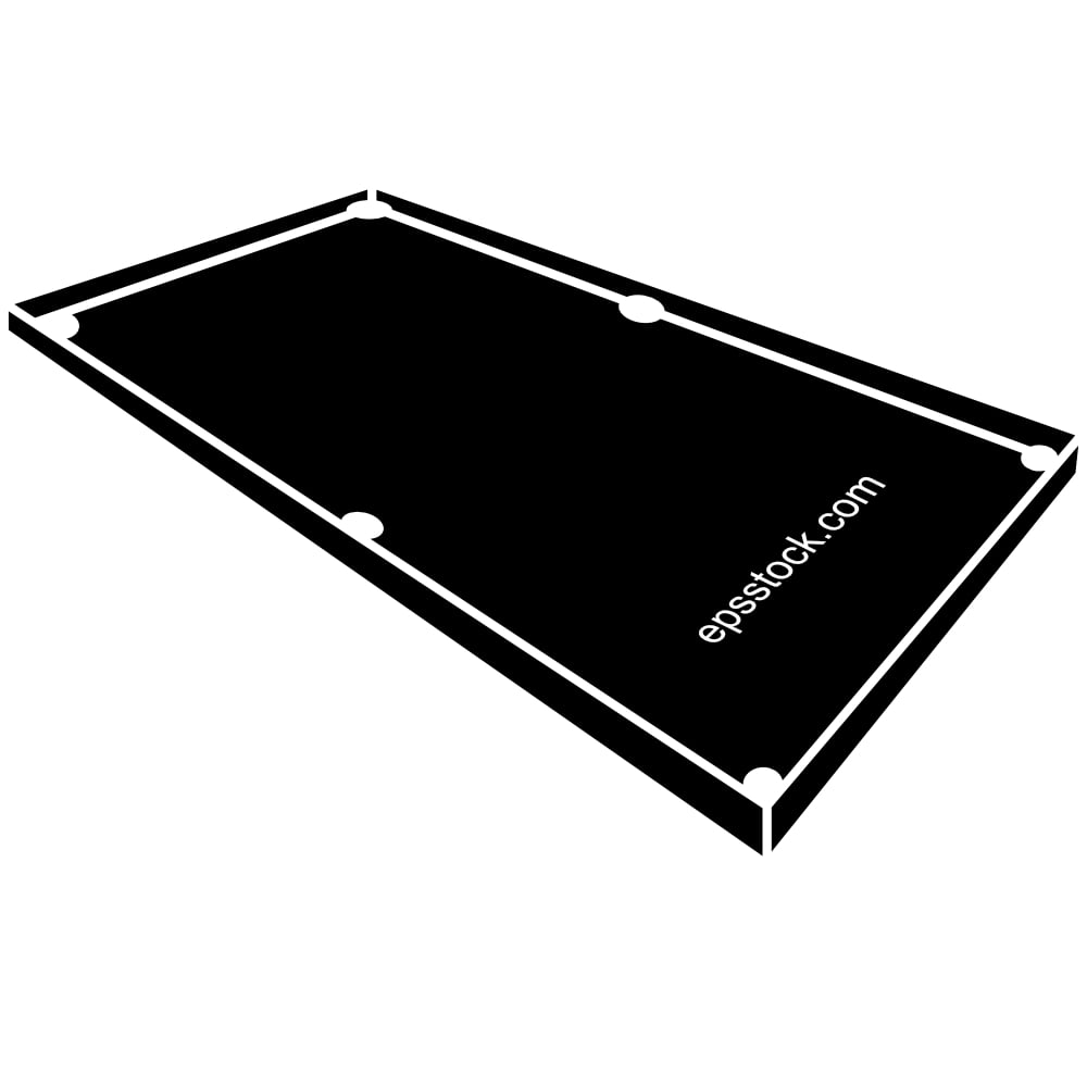 Billiard table symbol