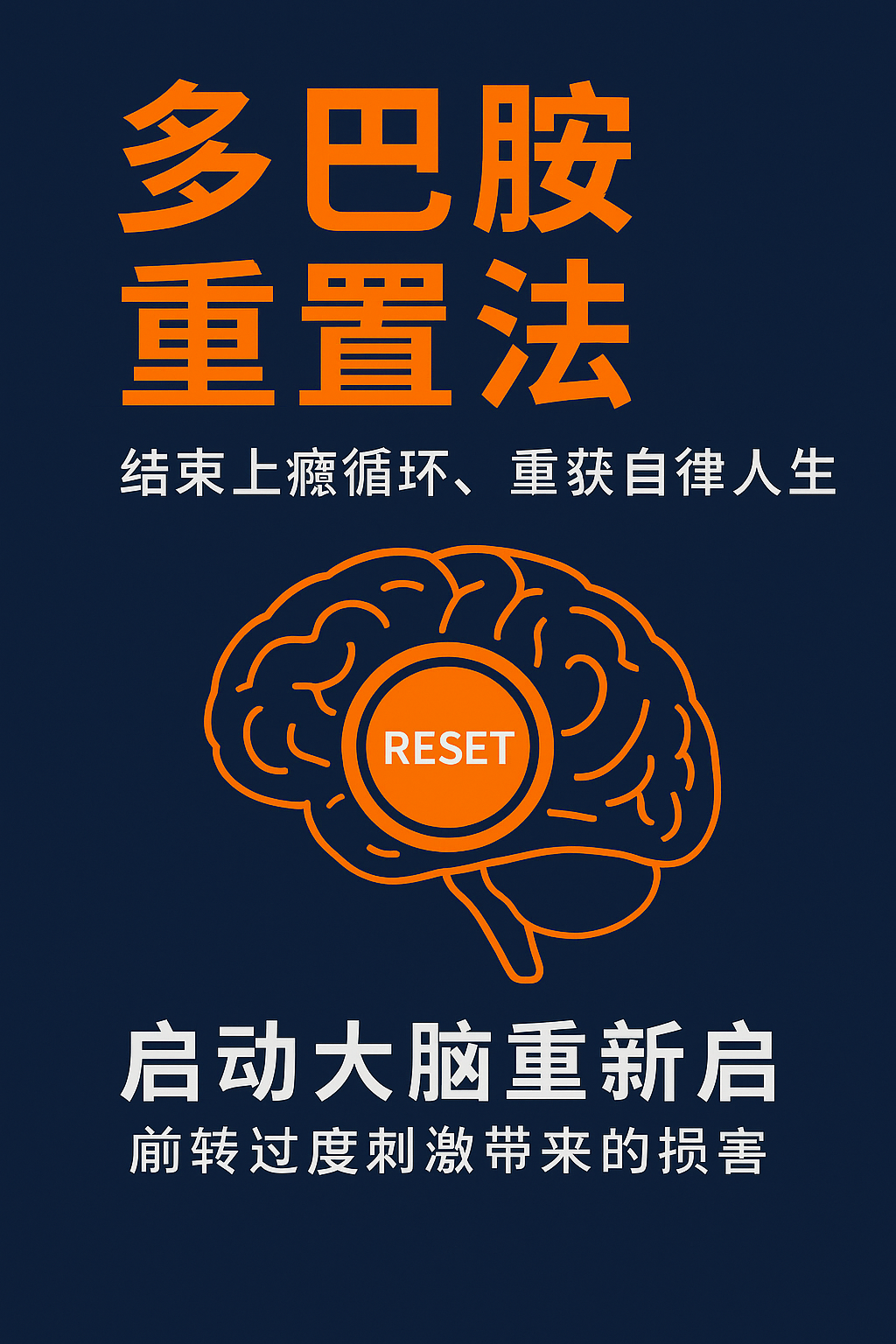多巴胺重置  , 大脑重启  , 数字戒断  , 自律系统  , 抗上瘾策略 , 戒手机教程   戒短视频 , 注意力提升  ,  深度专注训练  ,  内耗管理  , 情绪稳定训练  ,微习惯改变  ,21天自律计划  ,大脑奖励系统  ,拖延症解决方案  , 数字时代自控力  , 精神能量提升  , 行为重建方法  , 戒断焦虑  ,生活方式优化