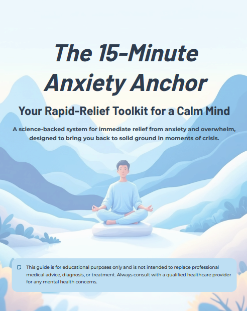 First page of anxiety anchor
