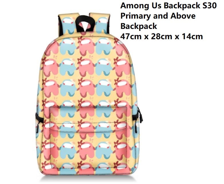 Impostor-Inspired Kids’ School Bag | Fits A4 | 47cm Durable Design