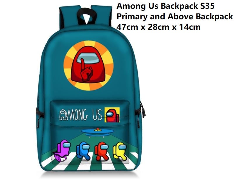 A4-Compatible Impostor-Inspired Backpack | 47cm | School Use