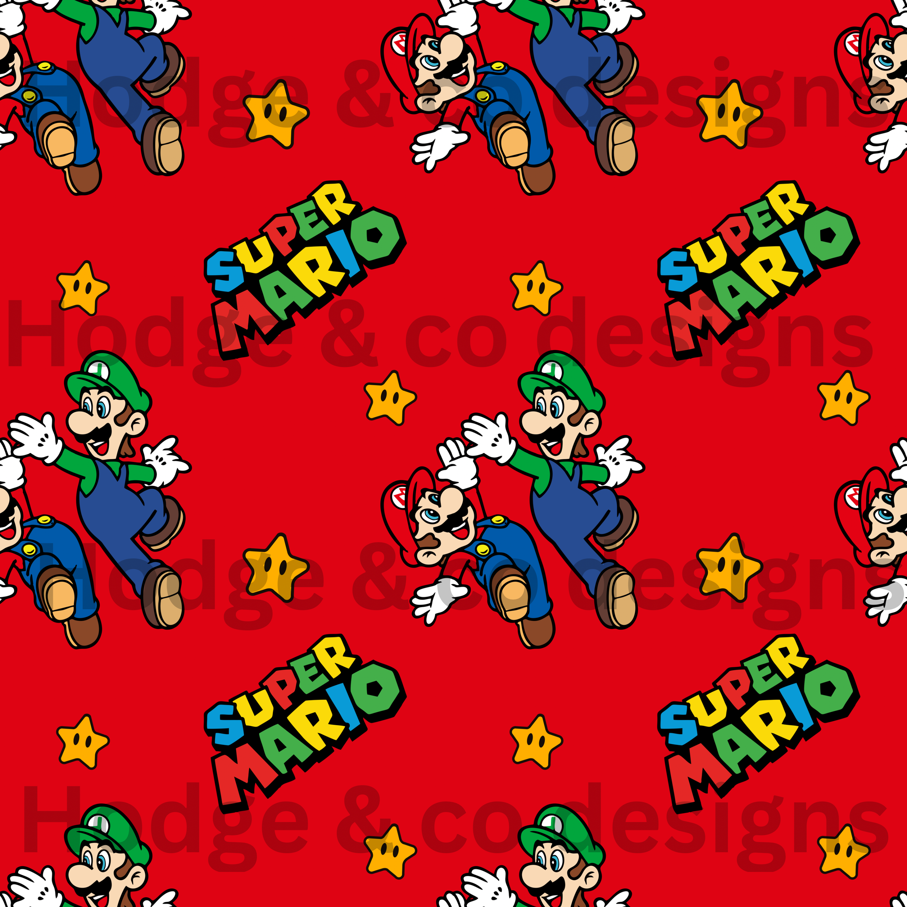 Mario Seem Less Pattern Mario seamless - Payhip
