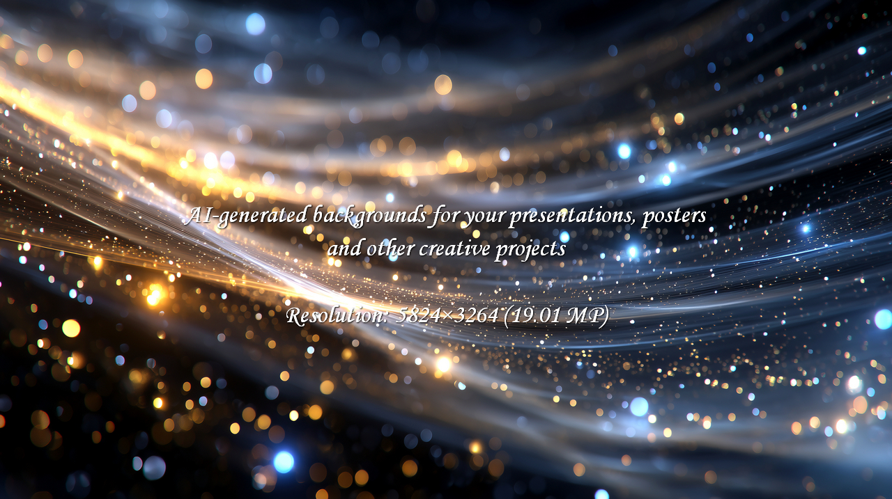 Stunning abstract glittering light trails with gold and blue bokeh for ...