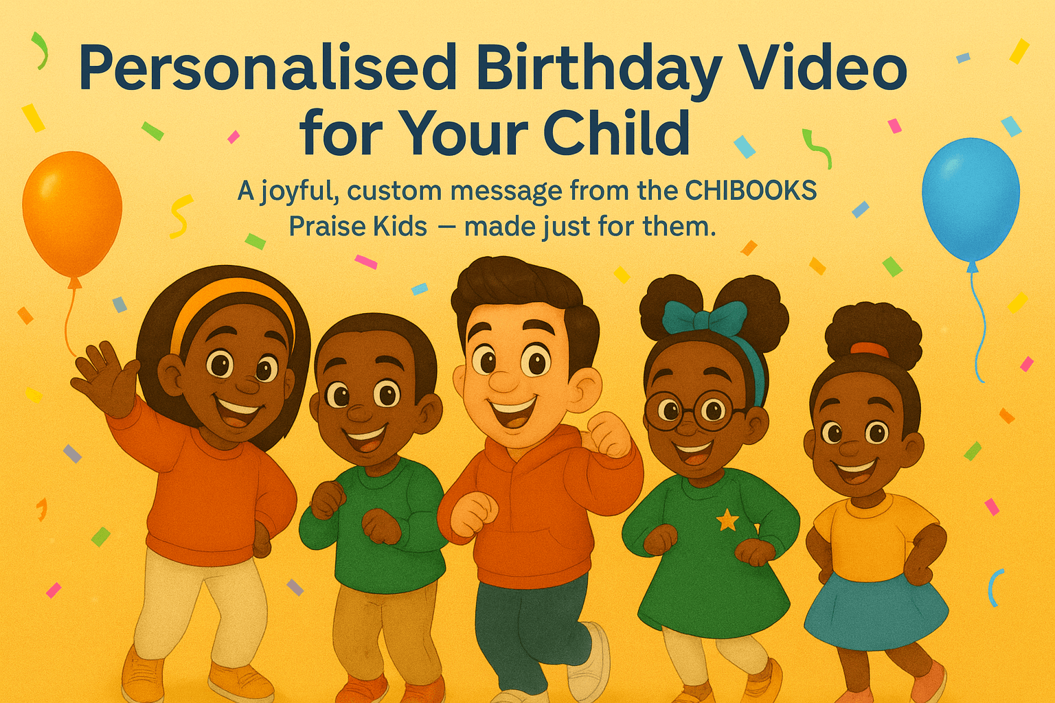 Personalised Birthday Video for your Child