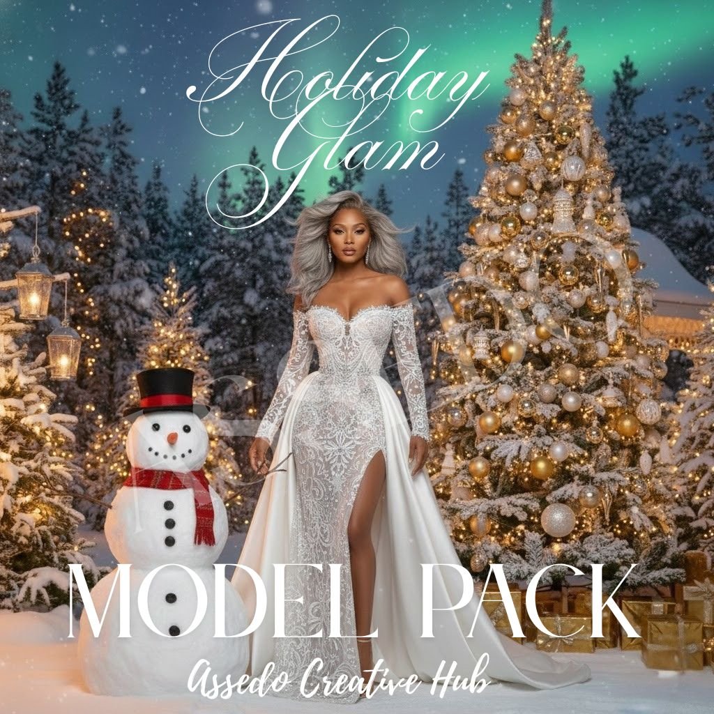 Holiday Glam Model Pack - Payhip
