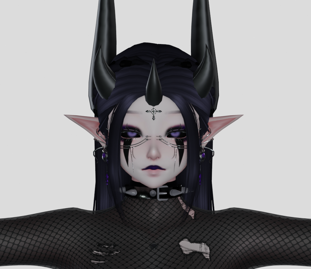 Demon make-up ( chihiro head )