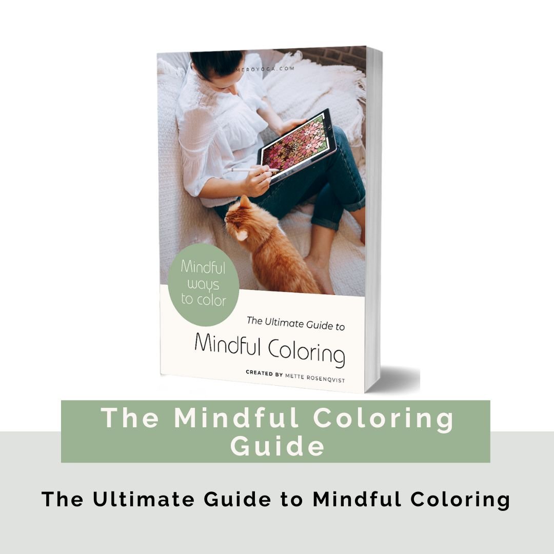 book cover the mindful coloring guide