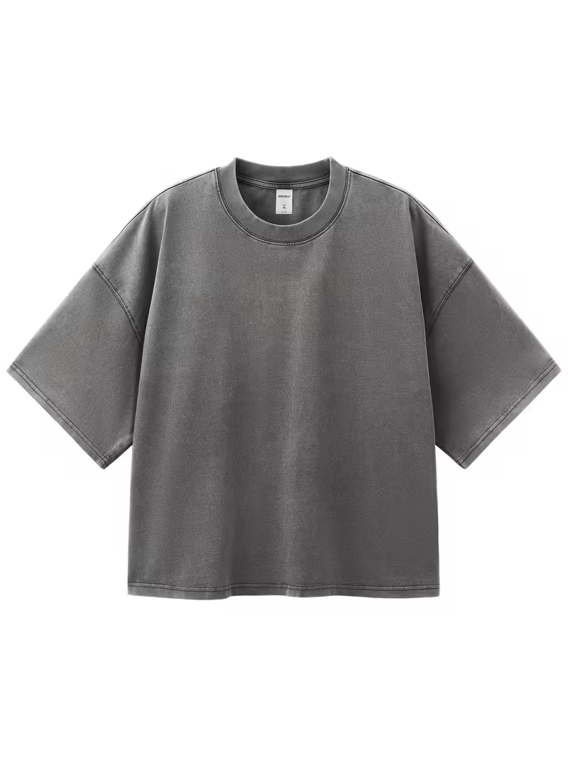 Boxy cropped T-shirt - Payhip