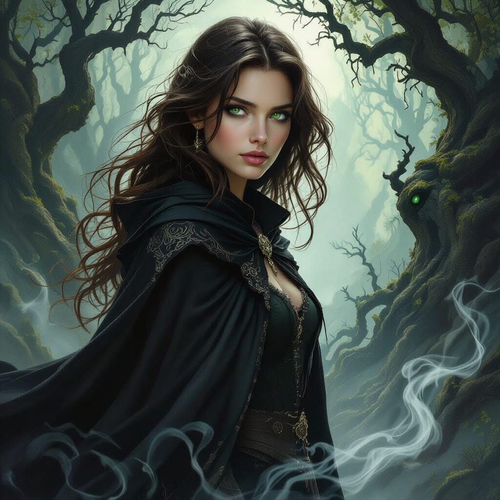 Zania Weatherton from the book Druid Dragon by Ophelia Kee