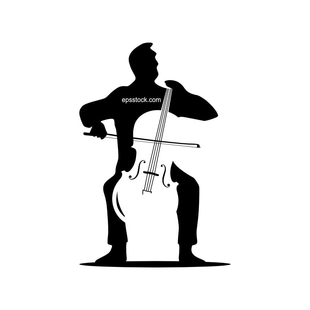 Cello Player symbol