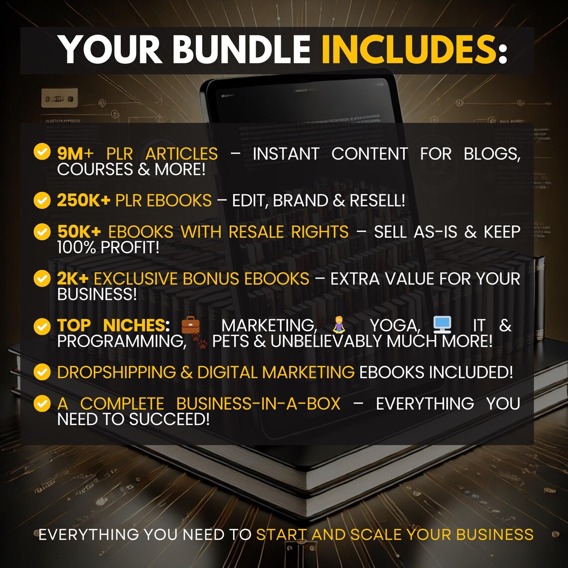 300000 ebooks bundle, PLR ebooks, MRR ebooks, eBook mega bundle, digital ebook collection, eBooks with resell rights, eBooks with PLR license, eBooks with MRR license, sell ebooks online, ebook business starter kit, resale rights ebooks, ebook PLR busines