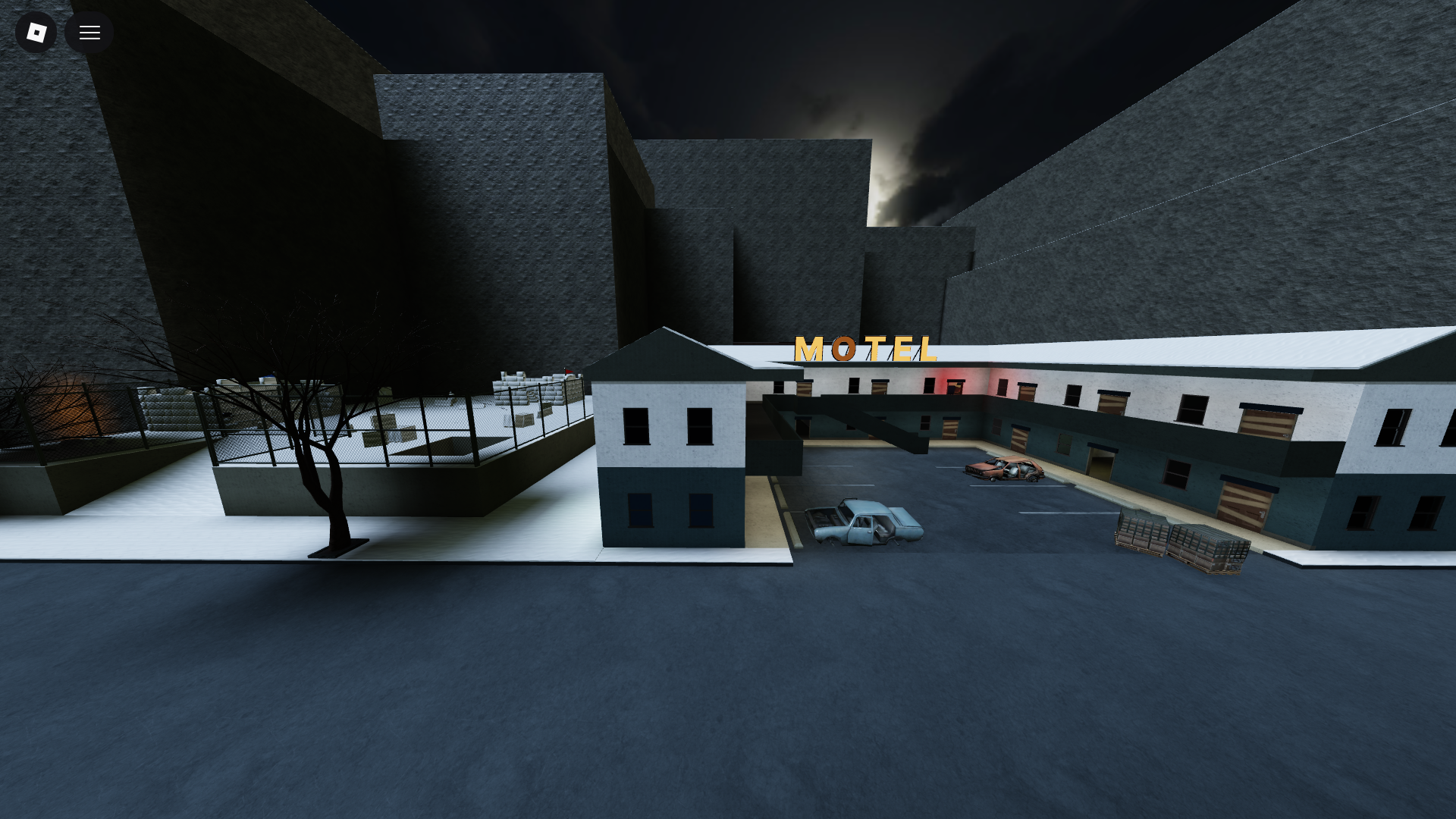 Winter Map – Roblox Snowy Urban Roleplay Environment