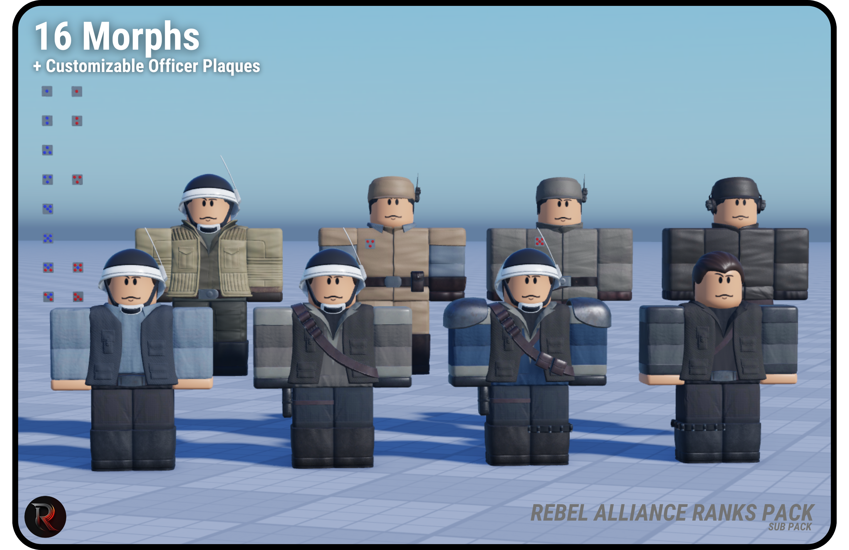 REBEL ALLIANCE RANKS MORPH PACK