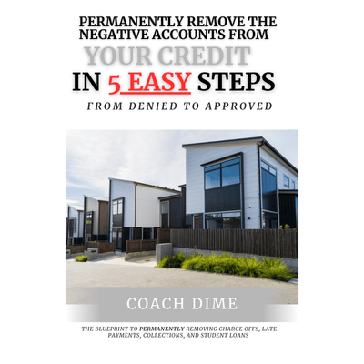Permanently Remove the Negative Accounts From Your Credit Reports In 5 ...