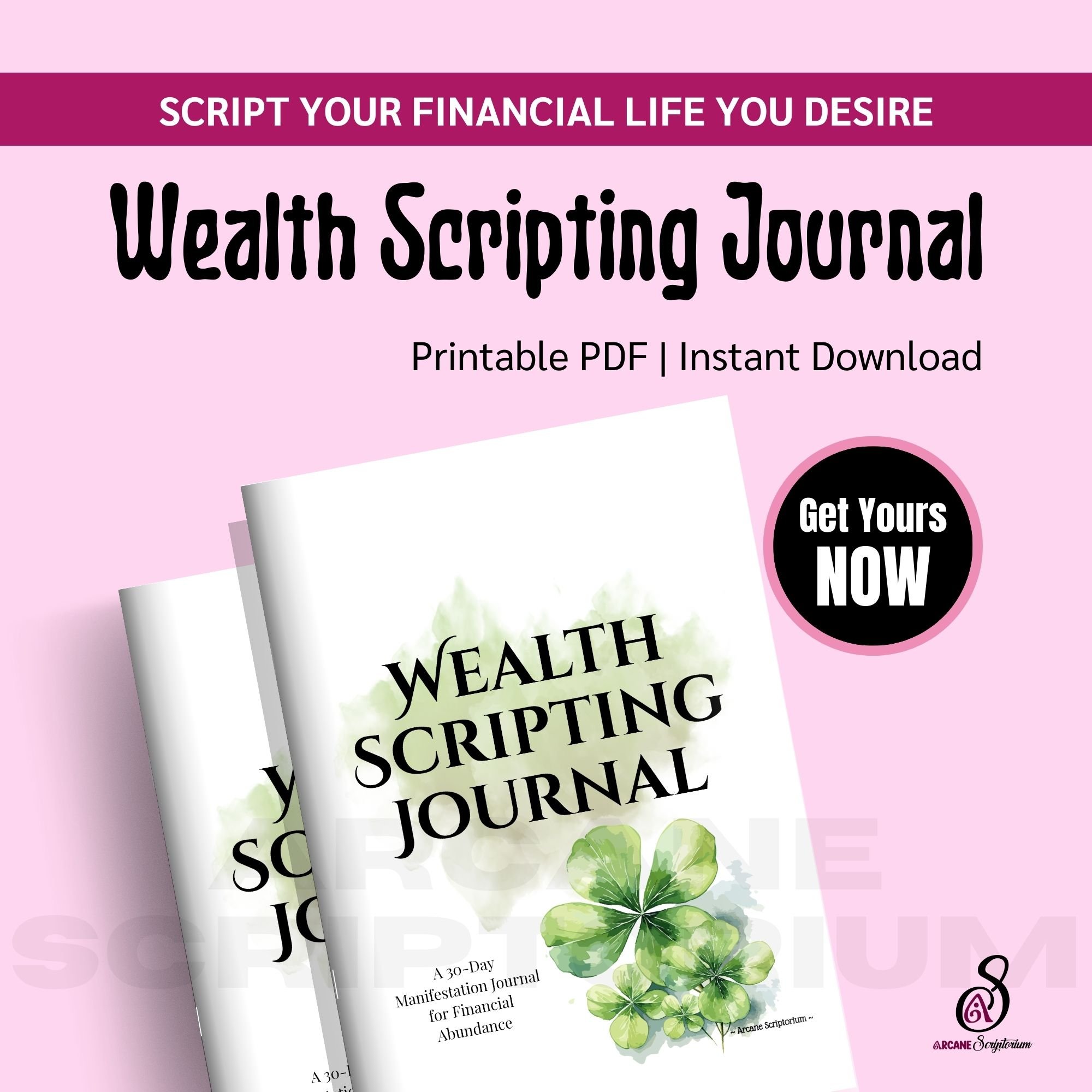 (PDF) Wealth Scripting Journal | Printable | Digital Download - Payhip