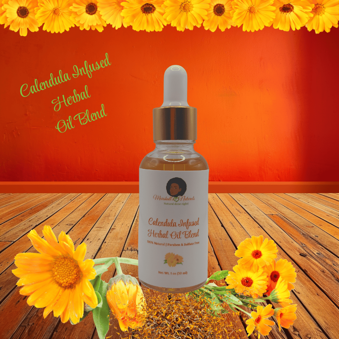 Calendula Infused Herbal Oil Blend - Payhip