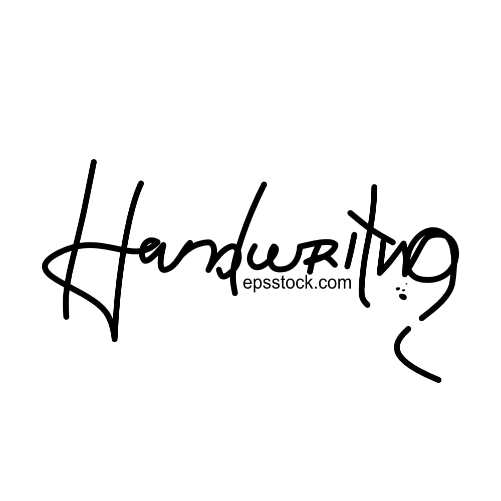 handwriting symbol