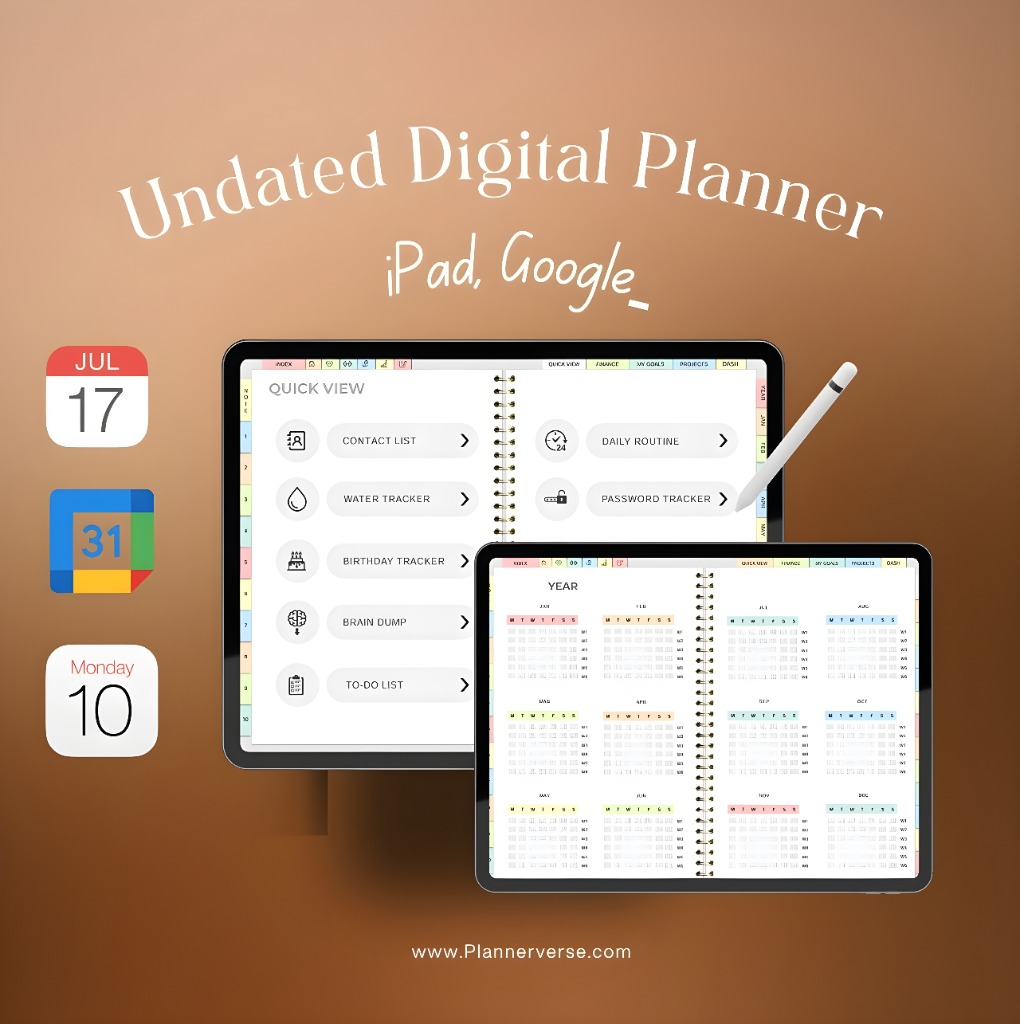 Undated Digital Plannner