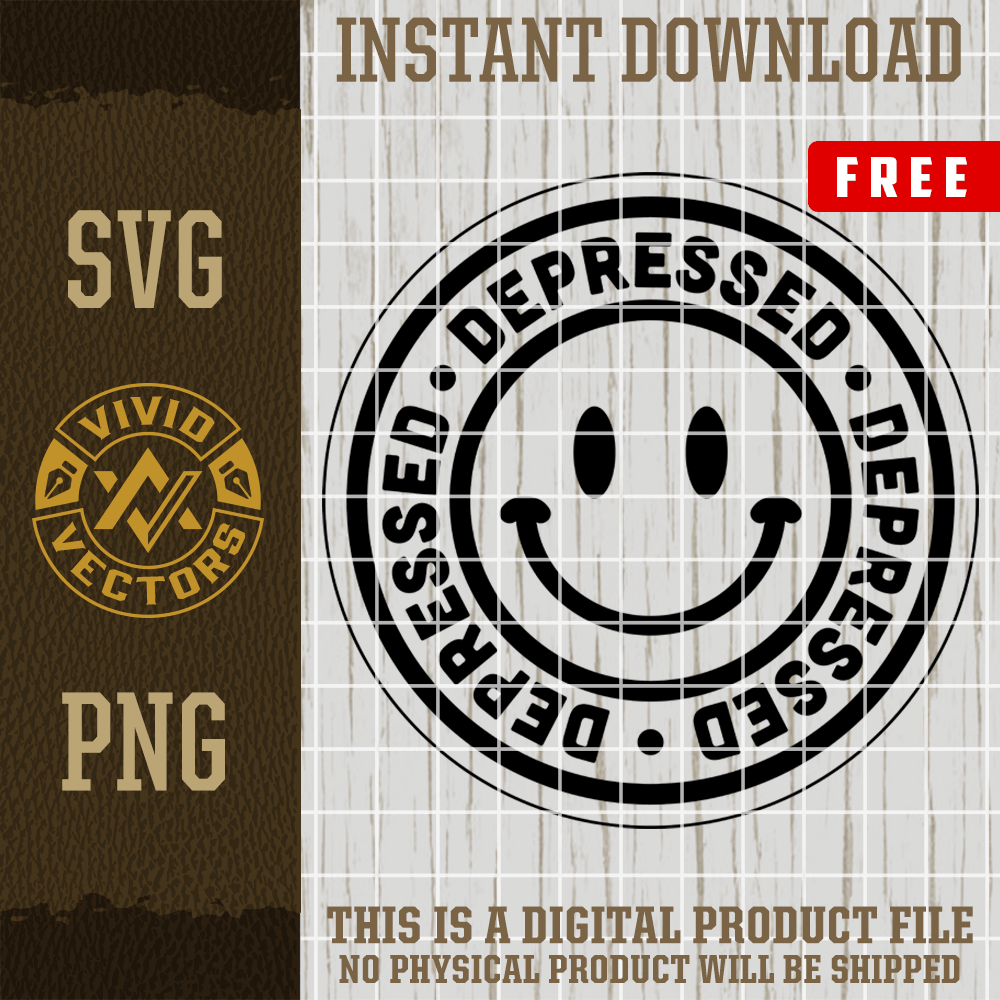 FREE smiley face svg png emoji ironic grunge emo sarcasm clipart