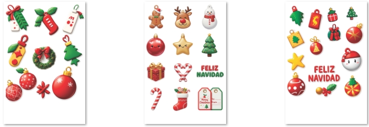 Pack de Stickers Navidad (Cod. 28) - Payhip