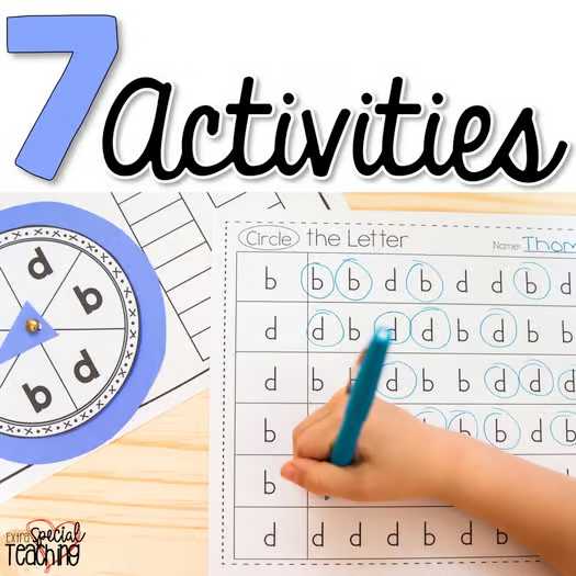 B and D Confusion Activities