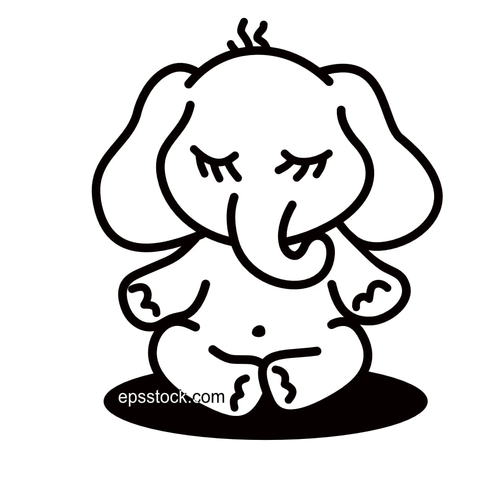 Elephant toy symbol