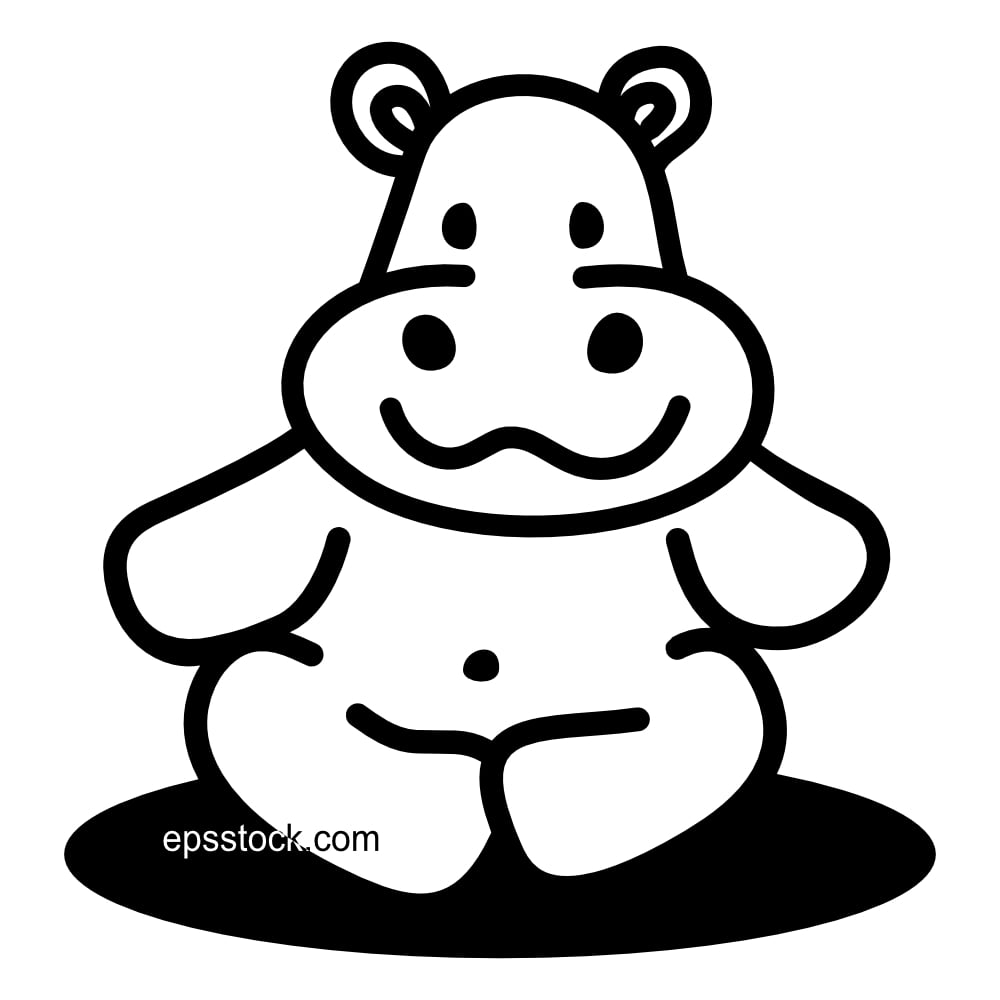 Hippo toy symbol