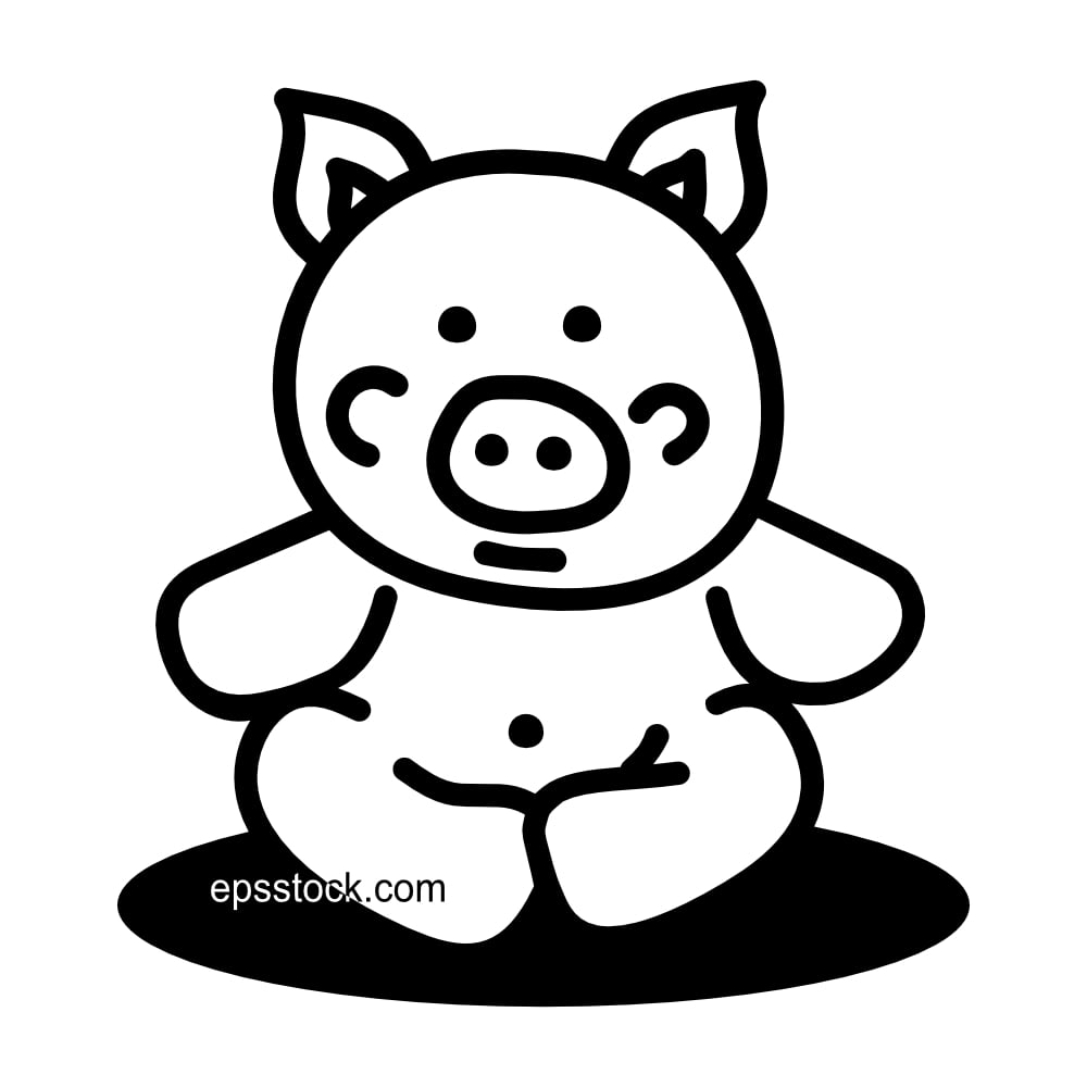toy pig symbol