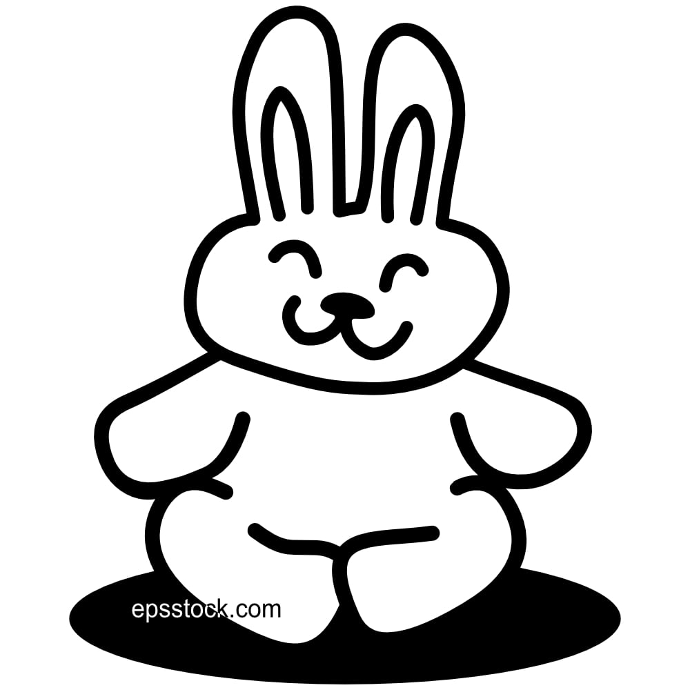 Toy rabbit symbol