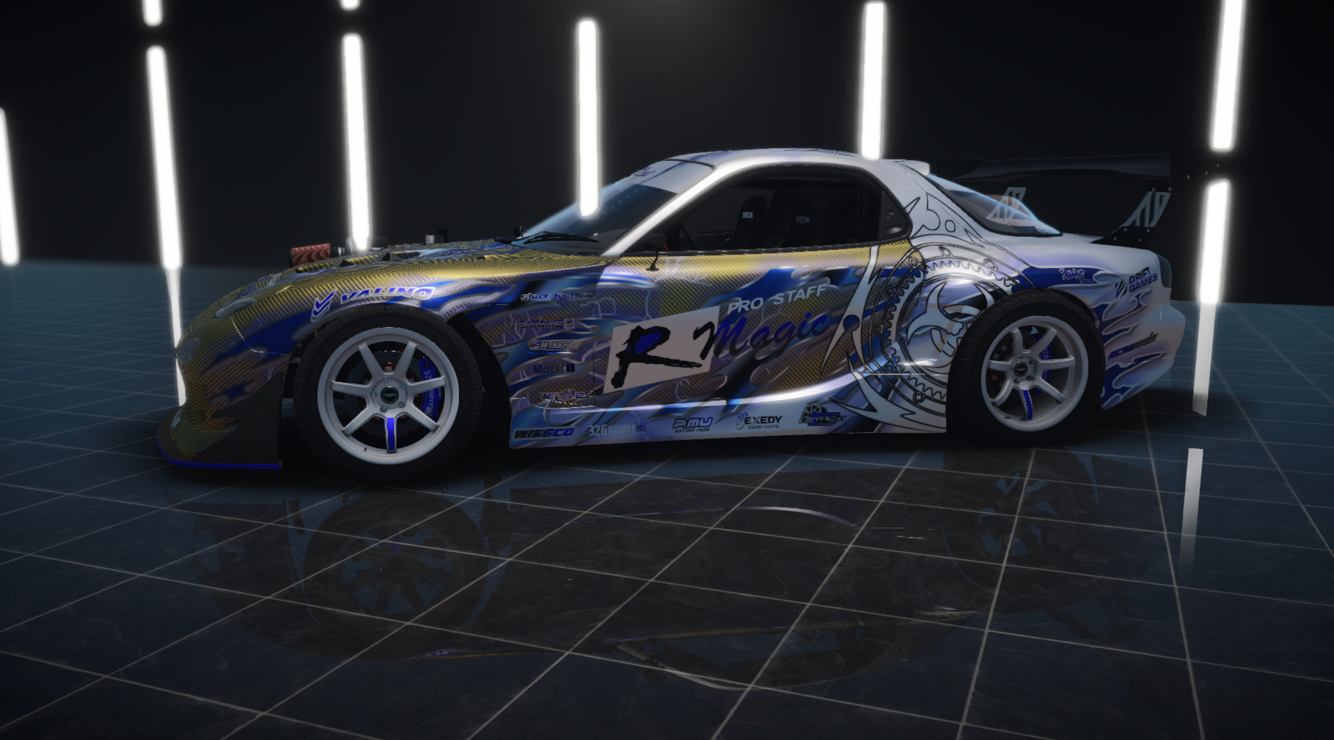 Blue Tribal RX7 - Payhip