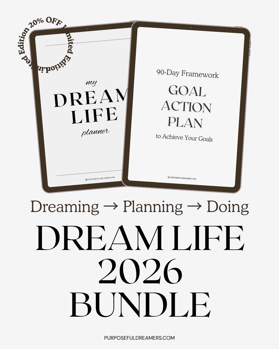 Yearly Planner and Goal Setting Template