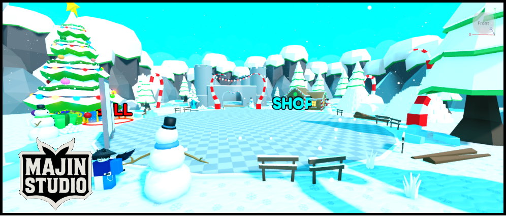 Snowy cartoonish style map (limited) - Payhip