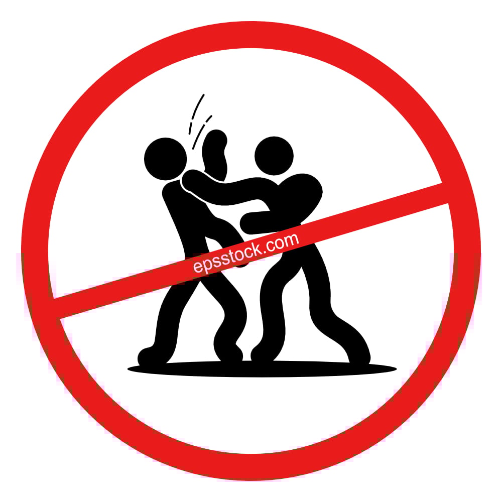 No fight sign